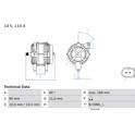 Dynamo / Alternator (Gereviseerd) BOSCH - 0 986 080 060