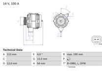 Dynamo / Alternator (Gereviseerd)