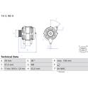 Dynamo / Alternator (Gereviseerd) BOSCH - 0 986 082 360