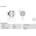 Dynamo / Alternator (Gereviseerd) BOSCH - 0 986 083 610