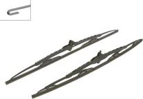 Juego de 2 escobillas limpiaparabrisas BOSCH Twin