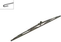 Bosch 650U - Limpa para-brisas duplo - Comprimento: 650 mm - 1 lâmina dianteira 