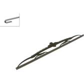 Bosch H500 - Escova do limpa para-brisas traseiro - Comprimento : 500 mm - limpa para-brisas traseiro BOSCH - 3 397 004 760