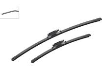 Conjunto de 2 escova de limpa - vidros BOSCH Aerotwin