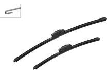 conjunto de 2 escova de limpa - vidros
