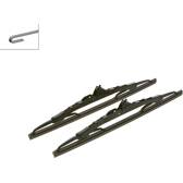 Conjunto de 2 escova de limpa - vidros BOSCH Aerotwin BOSCH - 3 397 118 700