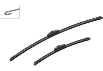Conjunto de 2 escova de limpa - vidros BOSCH Aerotwin
