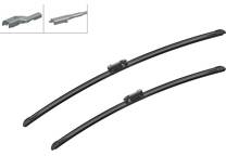 Conjunto de 2 escova de limpa - vidros BOSCH Aerotwin