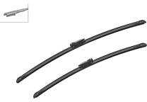 Conjunto de 2 escova de limpa - vidros BOSCH Aerotwin