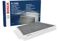 Bosch R2348 - Activated carbon cabin air filter - odor-controlling - dust and pollen filter