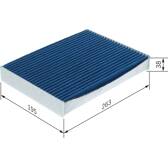 Filter, kupéventilation BOSCH - 0 986 628 637