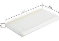 Filter, kupéventilation