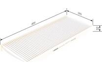 Filter, kupéventilation