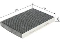 Filter, kupéventilation