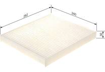 Filter, kupéventilation