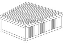 Filtro Aria Mapco 60124 - Compatibile Con Ford Fiesta VI, Ecosport E Modelli Simili - Foto 2