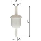 Filtre à carburant BOSCH - 0 450 904 058