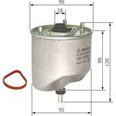 Bosch N2862 - Filtre diesel auto BOSCH - F 026 402 862