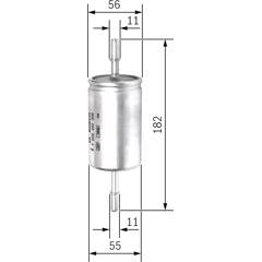 Filtre à Huile Filtre à Essence BOSCH F3009 - F026403009 - Haute