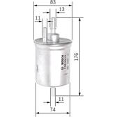 Filtre à carburant BOSCH - F 026 403 012