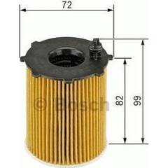 Filtre à huile BOSCH - 1 457 429 238