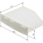 Filtre D’Habitacle Bosch M2296 – Filtre à Pollen Et Poussière – Standard – Neuf, Compatible De Nombreux Modèles