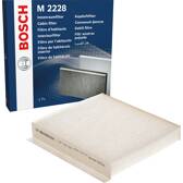 Bosch M2228 - Filtre d'habitacle standard - filtre à poussière et à pollen BOSCH - 1 987 432 228