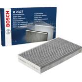 Bosch R2327 - Filtre d'habitacle anti-odeurs au charbon actif - filtre à poussière et à pollen BOSCH - 1 987 432 327
