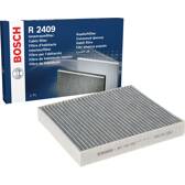 Bosch R2409 - Filtre d'habitacle anti-odeurs au charbon actif - filtre à poussière et à pollen BOSCH - 1 987 432 409