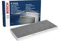 Bosch R2410 - Filtre d'habitacle anti-odeurs au charbon actif - filtre à poussière et à pollen