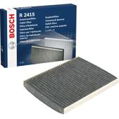 Bosch R2415 - Filtre d'habitacle anti-odeurs au charbon actif - filtre à poussière et à pollen BOSCH - 1 987 432 415