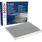 Bosch R2537 - Filtre d'habitacle anti-odeurs au charbon actif - filtre à poussière et à pollen BOSCH - 1 987 432 537