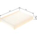 Filtre habitacle BOSCH - 1 987 435 082