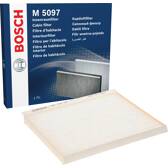 Bosch M5097 - Filtre d'habitacle standard - filtre à poussière et à pollen BOSCH - 1 987 435 097
