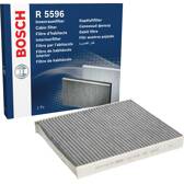Bosch R5596 - Filtro de habitáculo de carbón activado - Control de olores - Filtro de polvo y polen BOSCH - 1 987 435 596