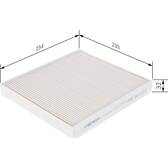 Filtro, ar do habitáculo BOSCH - 1 987 432 540