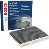 Bosch R2304 - Filtro abitacolo a carboni attivi - neutralizzante gli odori - filtro antipolvere e antipolline BOSCH - 1 987 432 304