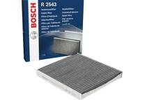 Bosch R2543 - Filtro abitacolo a carboni attivi - controllo odori - filtro antipolvere e antipolline