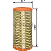 Bosch S2124 - Filtro aria auto BOSCH - 1 457 432 124
