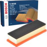 Bosch S0036 - Filtro aria auto BOSCH - F 026 400 036