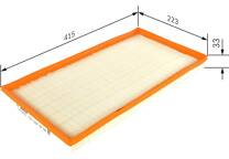Bosch S0505 - Filtro aria auto