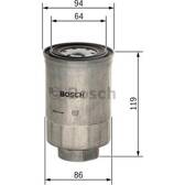 Bosch N2110 - Filtro diésel para automóvil BOSCH - F 026 402 110