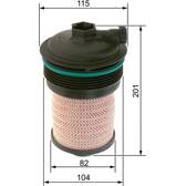 Filtro combustible BOSCH - F 026 402 260