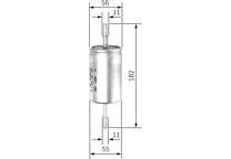 Bosch F3009 - Filtro de combustible para coche
