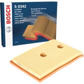 Bosch S0342 - Filtro de aire para coche BOSCH - F 026 400 342
