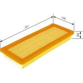 Filtro de ar BOSCH - F 026 400 151