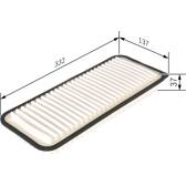 Filtro de ar BOSCH - F 026 400 154