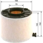 Filtro de ar BOSCH - F 026 400 422