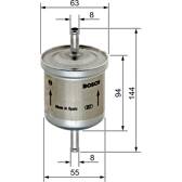 Filtro de combustível BOSCH - 0 450 905 280