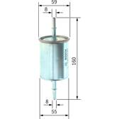 Filtro de combustível BOSCH - 0 450 905 969
